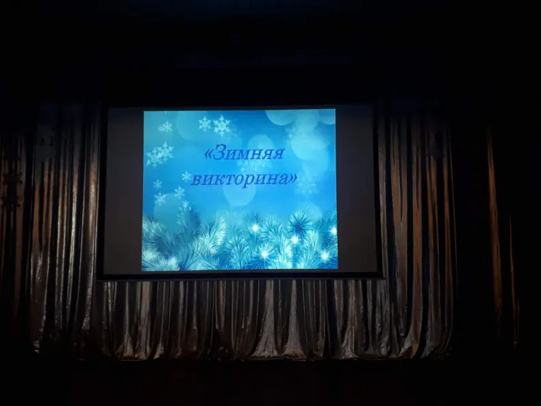 Викторина «Ах зимушка, зима»..